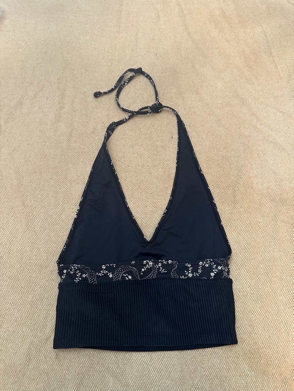 New! Frankie’s Bikinis Genevieve Ribbed Bandana Bikini Top Dixie 38979 - Picture 8 of 10